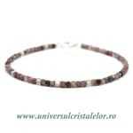 Bratara turmalina multicolor cub fatetat - 2.8 mm