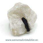 Turmalina neagra in cuart