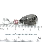 Pandantiv cuart cu turmalina