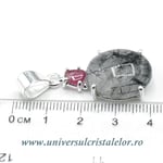 Pandantiv cuart cu turmalina