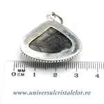 Pandantiv cuart cu turmalina