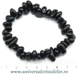 Bratara turmalina neagra chipsuri