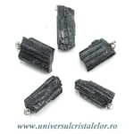 Pandantiv turmalina neagra bruta