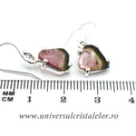 Cercei turmalina pepene