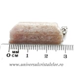 Pandantiv turmalina roz