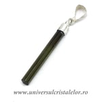 Pandantiv turmalina verde