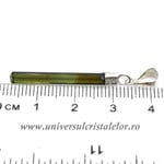 Pandantiv turmalina verde