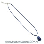 Snur cerat albastru pentru pandantiv