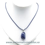 Snur cerat albastru pentru pandantiv