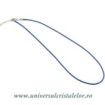 Snur cerat albastru pentru pandantiv