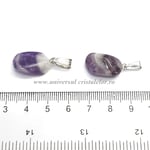 Pandantiv ametist chevron