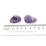 Ametist chevron piatra rulata