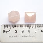 Solide platonice cuart roz