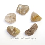 Cuart rutilat piatra rulata