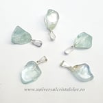 Pandantiv topaz albastru