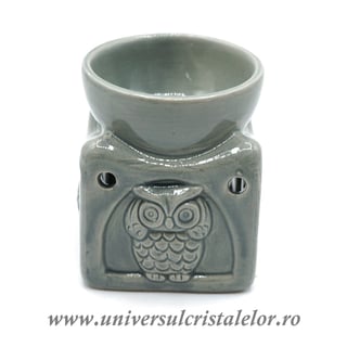 Suport ardere ulei aromaterapie bufnita m2