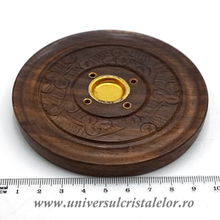 Suport ardere pentru betisoare si conuri parfumate - rotund m4
