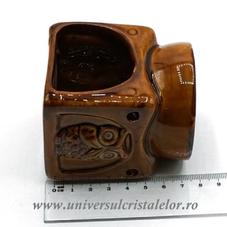 Suport ardere ulei aromaterapie bufnita m3