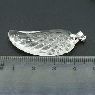 Pandantiv cristal de stanca aripa m1