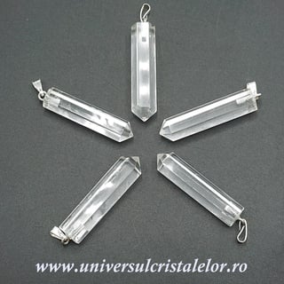 Pandantiv cristal de stanca varf