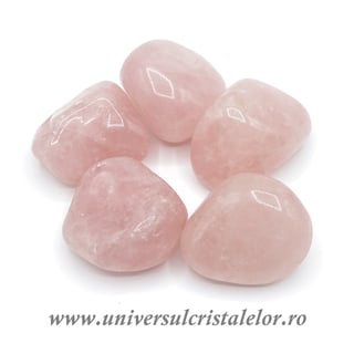 Cuart roz piatra rulata