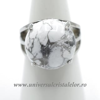 Inel howlit rotund reglabil m6