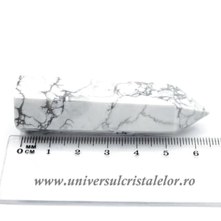 Howlit alb varf cu baza m3