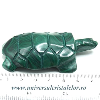 Figurina malachit broasca testoasa