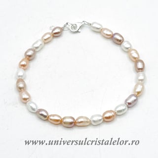 Bratara perle multicolora