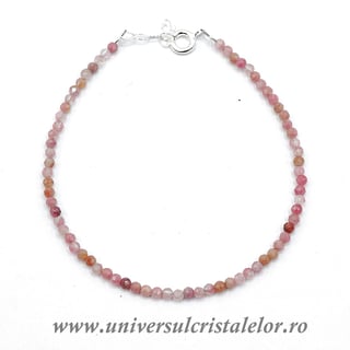 Bratara thulit rotund fatetat 2,6 mm