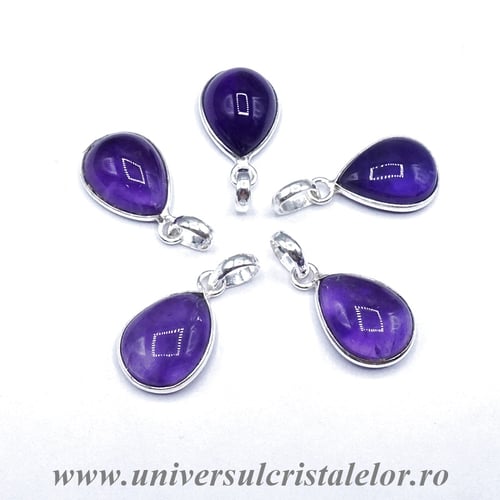 Pandantiv ametist lacrima