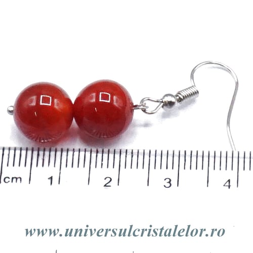 Set bijuterii carneol 10mm