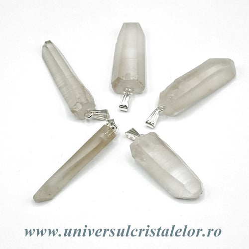 Pandantiv cuart fumuriu varf 