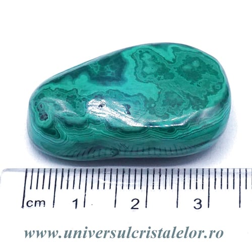 Malachit piatra rulata