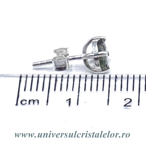 Cercei moldavit fatetati rotund 4mm