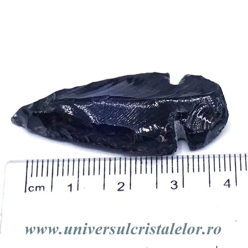 Obsidian sageata 4 cm