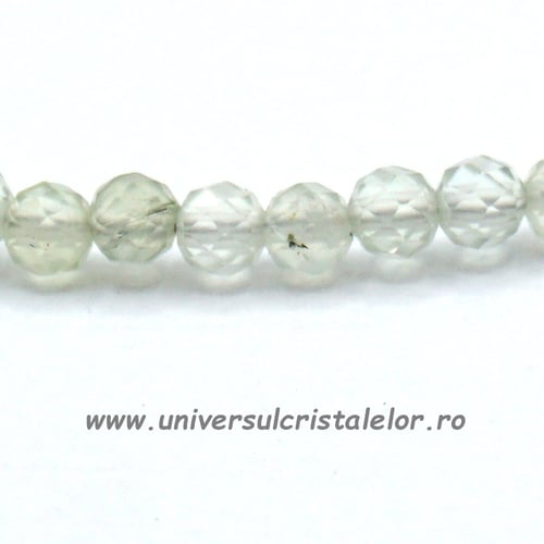 Bratara prehnit rotund fatetat - 3 mm