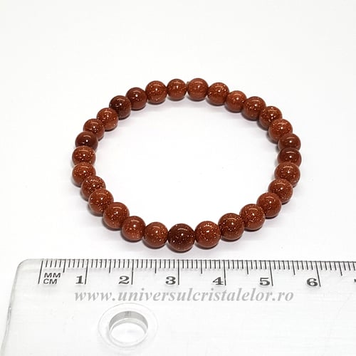 Bratara Gold stone (Piatra soarelui)