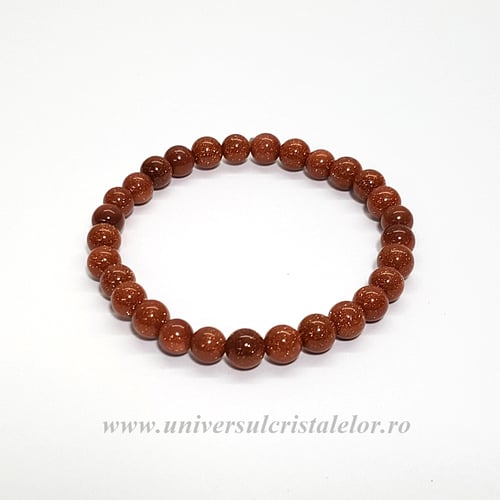 Bratara Gold stone (Piatra soarelui)