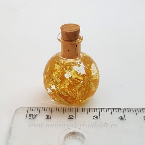 Sticluta cu foite aur