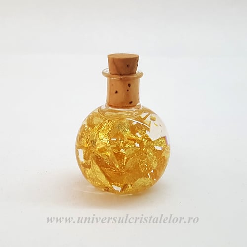 Sticluta cu foite aur
