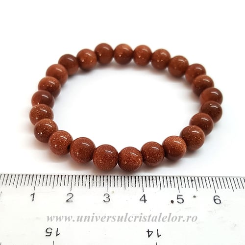 Bratara Gold stone (Piatra soarelui)