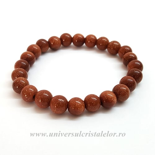 Bratara Gold stone (Piatra soarelui)