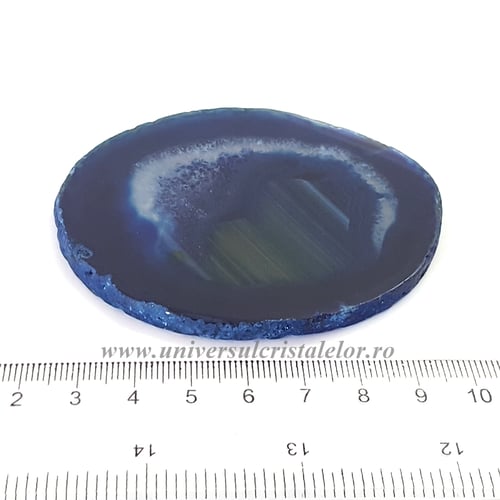 Felie agat albastru