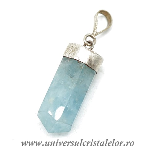 Pandantiv acvamarin m10