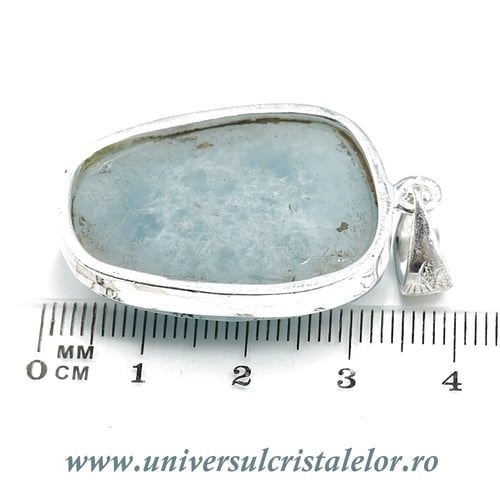 Pandantiv acvamarin m8