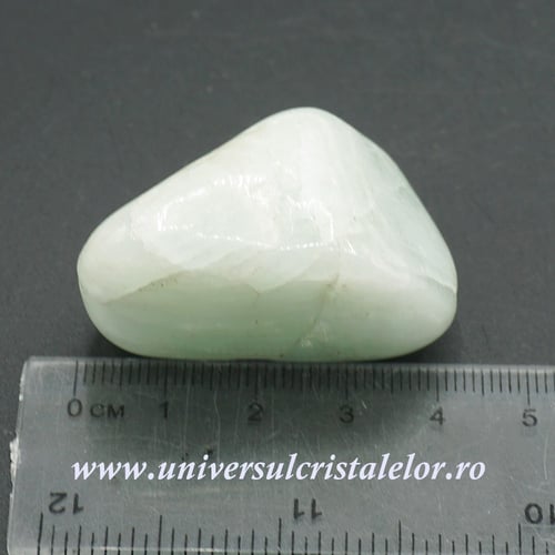 Acvamarin piatra rulata unicat m02