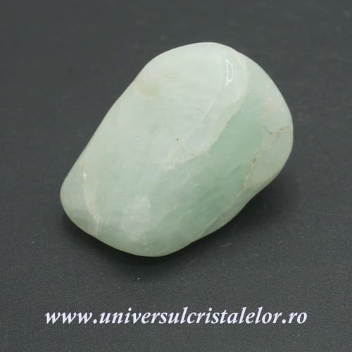 Acvamarin piatra rulata unicat m02
