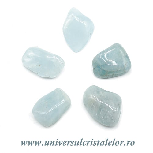 Acvamarin piatra rulata