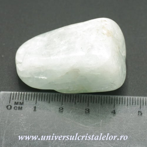 Acvamarin piatra rulata unicat m07